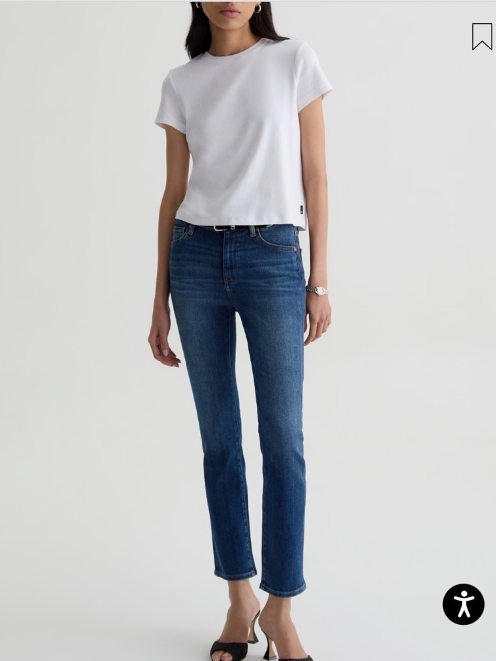 AG Mari Slim Straight Jeans